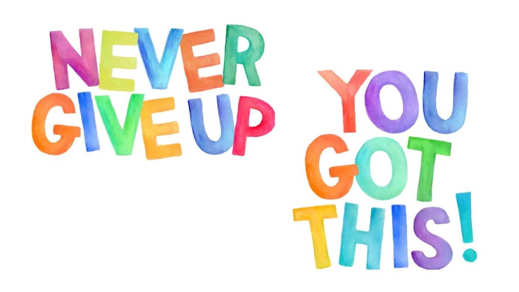 Positive saying to help you pass STAAR:  Never give up, you got this!