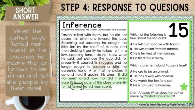 Mastering Inference Questions: A Four-Step Reading Strategy - Custom ...